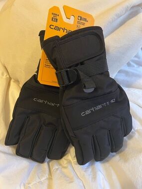 Carhartt NWT Black Insulated Waterproof, Windproof Storm Defender Gloves